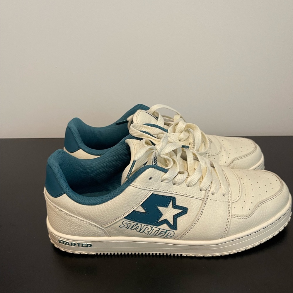 Starters Sneakers cream and teal